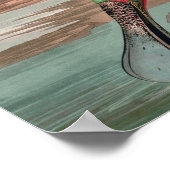 ローズテスプーンビルAudubon鳥の野生動物 ポスター (角)