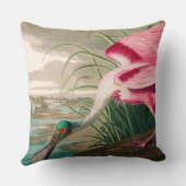 ローズテスポンビルby John James Audubon クッション (裏面)