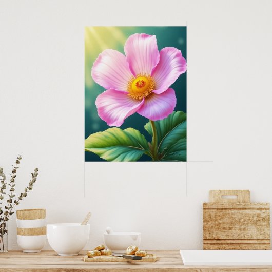 ローズテ赤面 ポスター (キッチン)