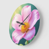 ローズテ赤面 ラージ壁時計 (傾斜)