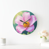 ローズテ赤面 ラージ壁時計 (ホーム)