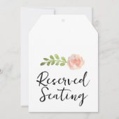 ローズバッド予約結婚座席の大ラベル (正面)