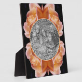 ローズバッド フラワー ティント あなただけの写真を追加 フォトプラーク (側面)