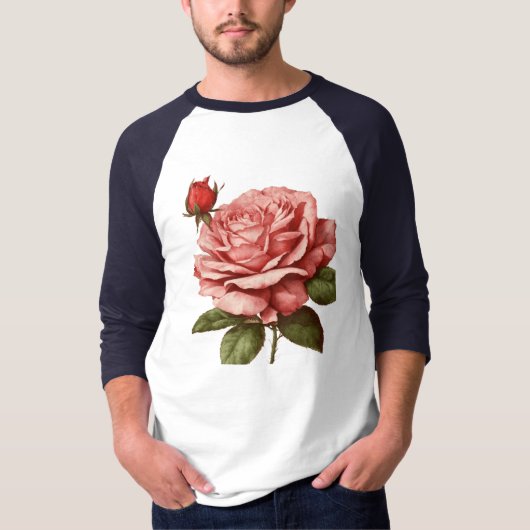 ローズバド開花Tシャツ Tシャツ (正面)
