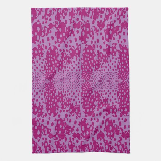 ローズバルブ ローズ キッチンタオル (縦)