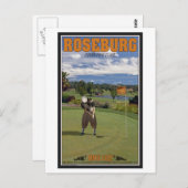 ローズバーグカントリークラブパット ポストカード (正面/裏面)