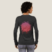 ローズバーン静か トライブレンドＴシャツ (背面全体)