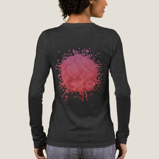 ローズバーン静か トライブレンドＴシャツ (背面)