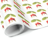 ローズヒップパターン3 ラッピングペーパー (ロールコーナー)