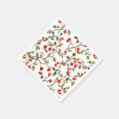 ローズヒップブラザーズ模様 スタンダードカクテルナプキン (角)