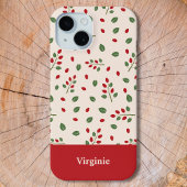 ローズヒップ iPhone 15ケース