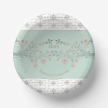 ローズピンクティール（緑がかった色）付きライトフローラ