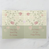 ローズピンクフローラ カード (内部)