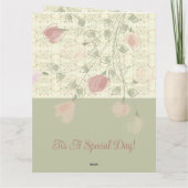 ローズピンクフローラ カード (裏面)