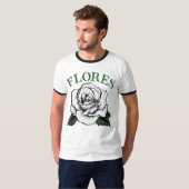 ローズフラワー Tシャツ (正面フル)