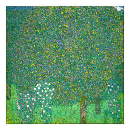 ローズブッシュザツリーズバイアフターグスタフクリムト フォトプリント           