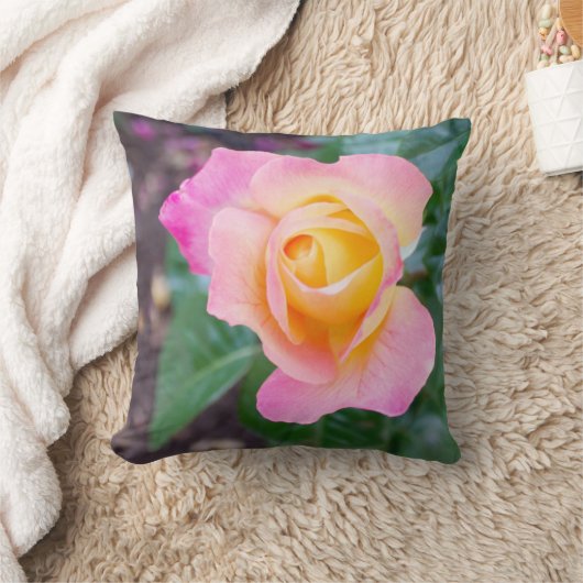 ローズブドグロー クッション (ブランケット)