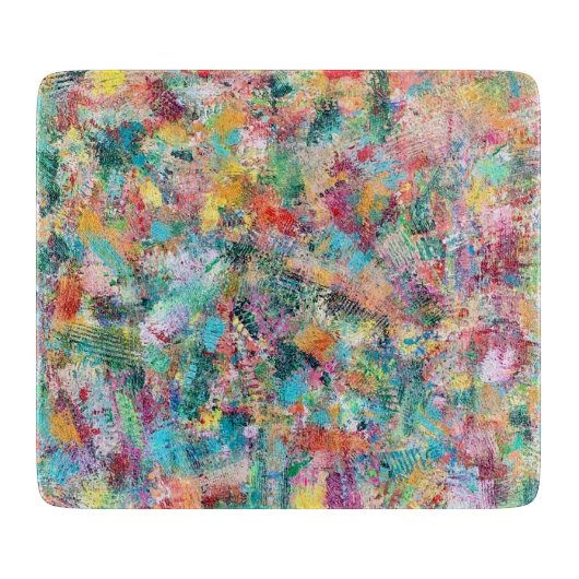 ローズブドデコガラス切断板 カッティングボード (正面)