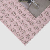 ローズブドラブ&ベリファドフラワー抽象芸術 薄葉紙 (詳細)