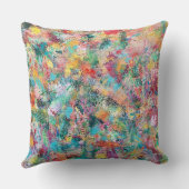 ローズブド20 x 20ポリ装飾用クッション クッション (裏面)