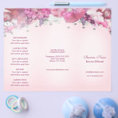 ローズブラッシュメニューと価格設定 チラシ (シングル)