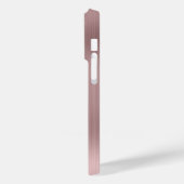 ローズブラッシュラメ入りゴージャスなサイン Case-Mate iPhoneケース (裏面 / 左)