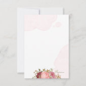 ローズブーケサンキューカード サンキューカード (裏面)