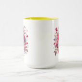 ローズブーケフローラデザイン-62104 マグカップ (中央)