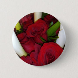 ローズブーケボタン 缶バッジ