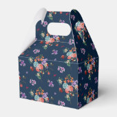 ローズブーケ花柄 フェイバーボックス (裏面サイド)