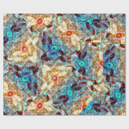 ローズプリズムワール ラッピングペーパー (フラット)