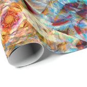 ローズプリズムワール ラッピングペーパー (ロールコーナー)