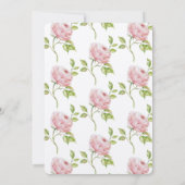 ローズベイビー 招待状 (裏面)