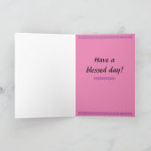 ローズベス1995素晴らし年、ツーエンジェルズ カード (内部)