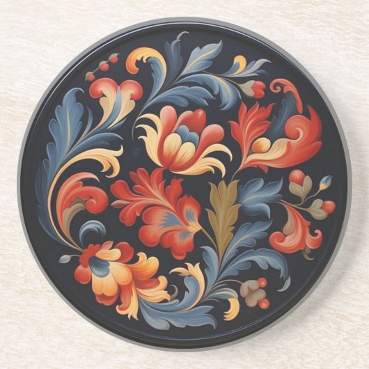 ローズペイモダンント1 / 6 コースター (正面)