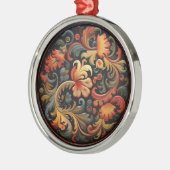 ローズペイモダンント3 / 6 メタルオーナメント (左)