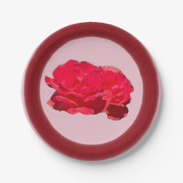 ローズペーパープレート ペーパープレート