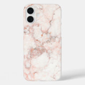 ローズホワイト大理石 Case-Mate iPhoneケース (裏面)