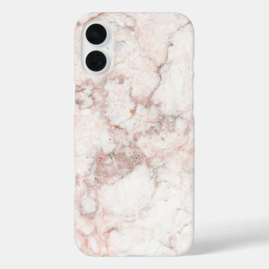 ローズホワイト大理石 Case-Mate iPhoneケース (裏面)
