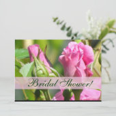 ローズボズブライダルシャワーの招待 招待状 (スタンド正面)