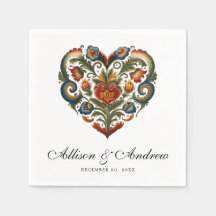 ローズマリングハート |ノルウェーフォークアート