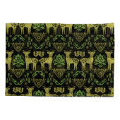 ローズマリンノルウェーフォークアート 枕カバー (裏面)