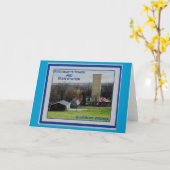 ローズマリーのタワー及び駅4 カード (黄色い花)