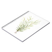 ローズマリーのハーブ ノートブック (左側)