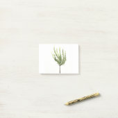 ローズマリーの植物 ヴィンテージ ガーデン 水彩画 ポストイット (デスク上)