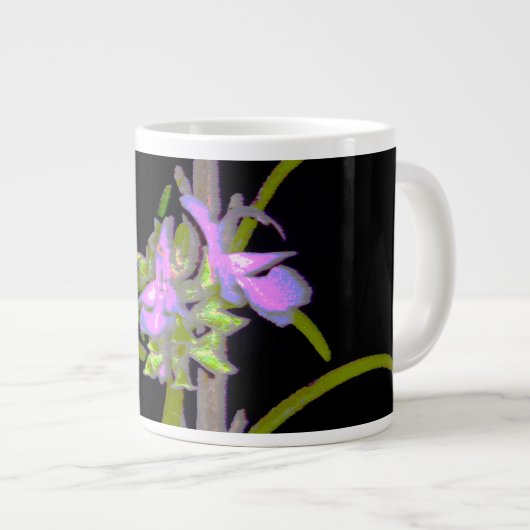 ローズマリーの花 ジャンボコーヒーマグカップ (正面右)