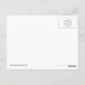 ローズマリービーチフロリダポストカード ポストカード (裏面)