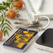 ローズマリービーチフロリダ キーホルダー (正面右)