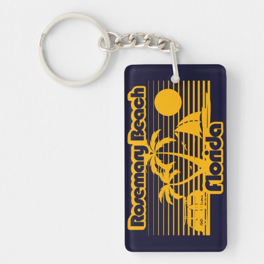 ローズマリービーチフロリダ キーホルダー (正面)