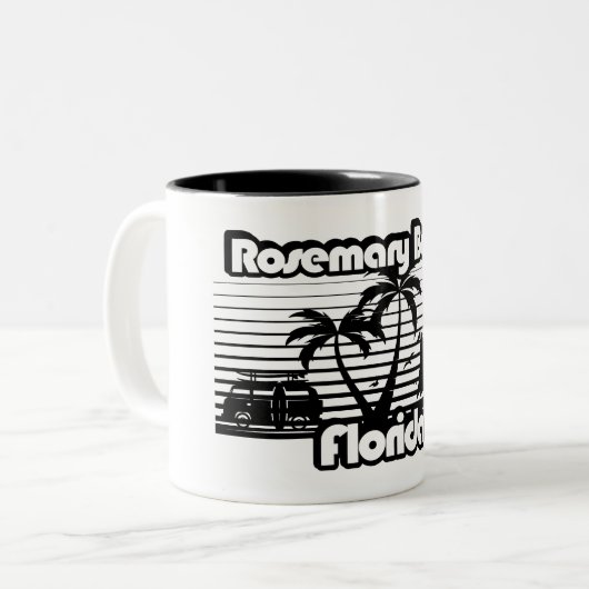 ローズマリービーチフロリダ ツートーンマグカップ (正面左)